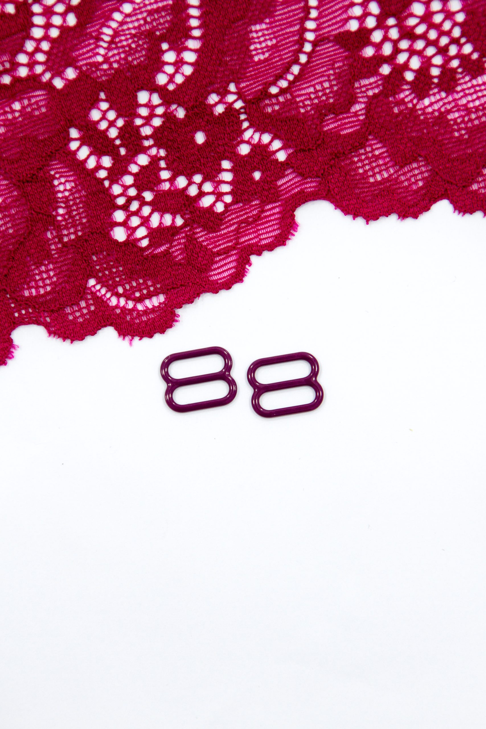 Кольцо, регулятор, крючок для бюстгальтера слива 1 см