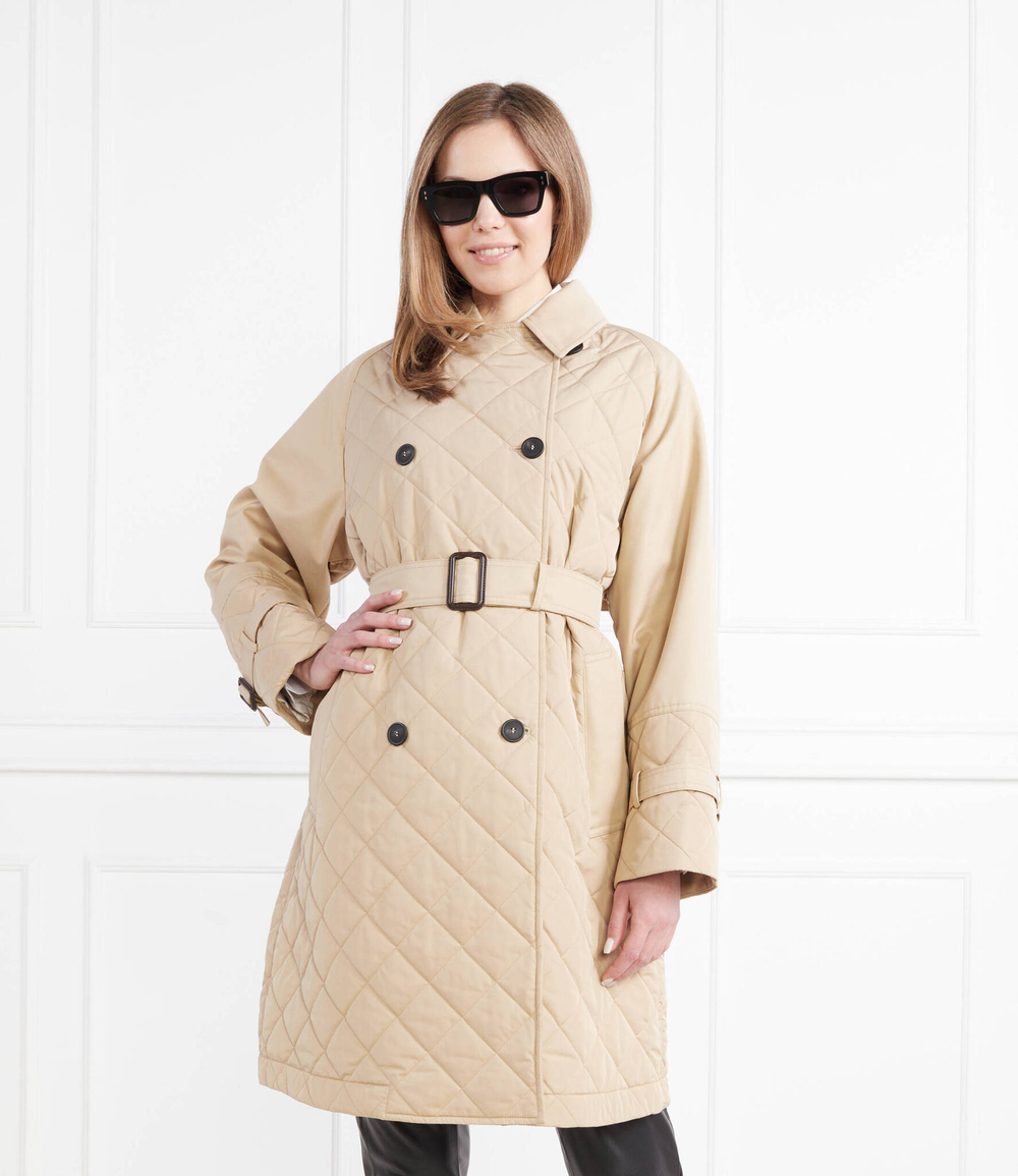 Пальто BEIGE - Quilted coat Weekend MaxMara - бежевый(549101376)