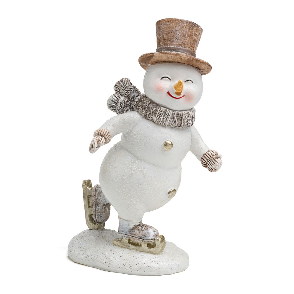 СТАТУЭТКА "СНЕГОВИК" 14Х7Х17,5 СМ