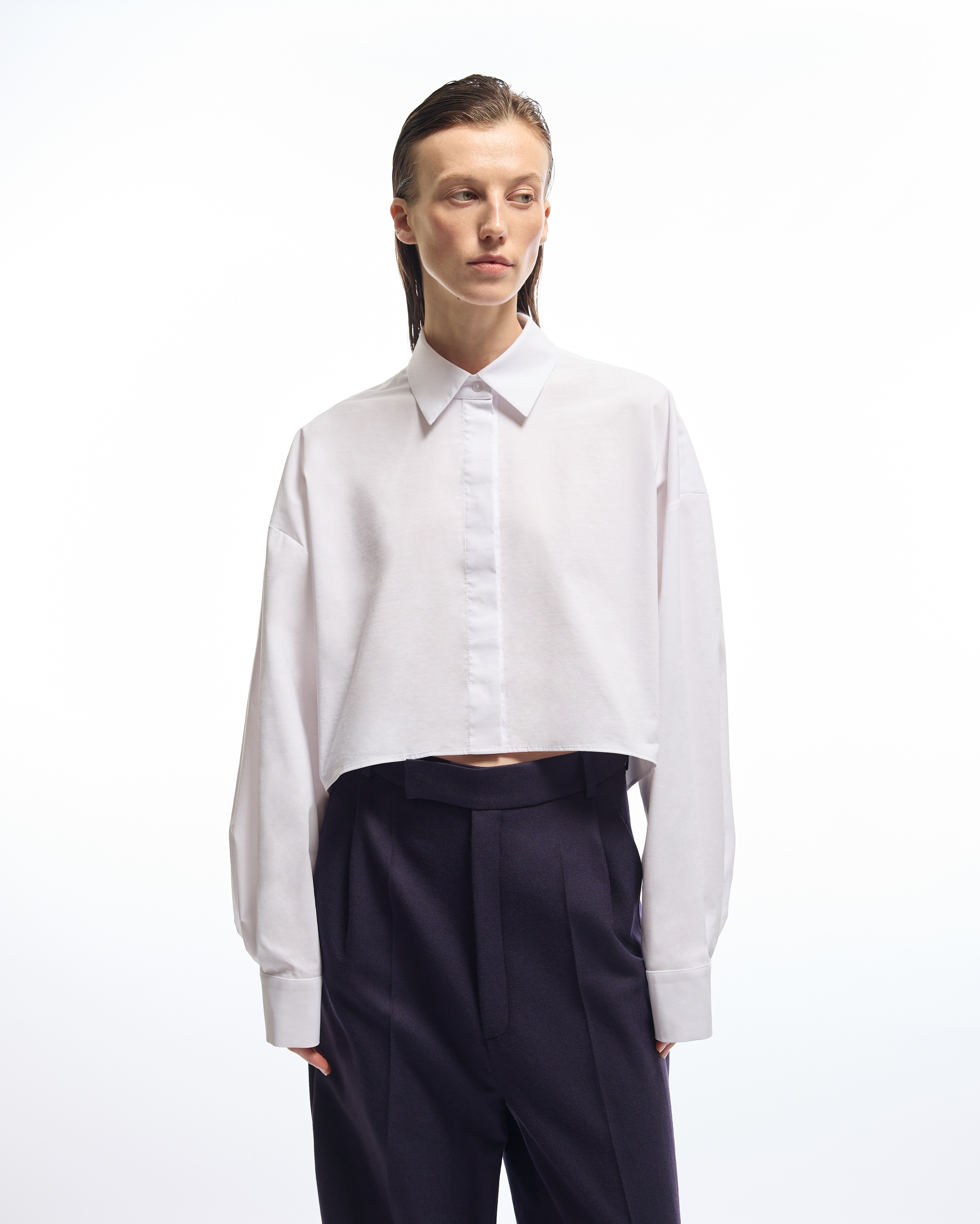 Рубашка crop "IDEAL`NAYA" #1