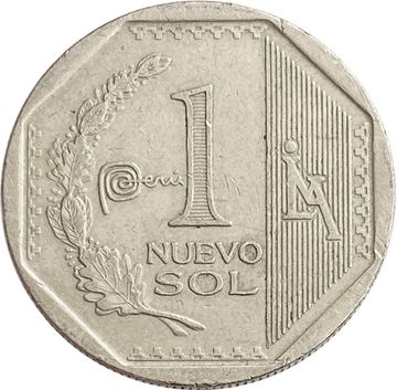 1 новый соль 2013 Перу