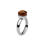 Кольцо Qudo Firenze dark smoked topaz 17.8 мм 610988/17.8 BR/S