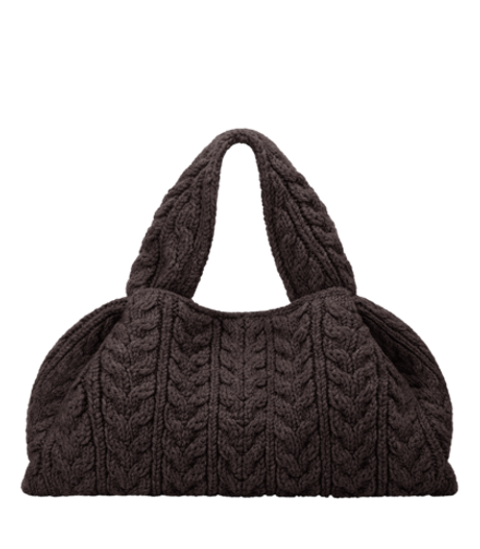 POLENE СУМКА NUMERO NEUF LARGE, КОРИЧНЕВЫЙ