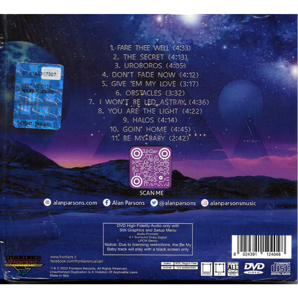 Alan Parsons / From The New World (CD+DVD)