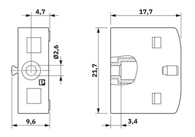 1049503 - PTFIX 1,5-F - Фланец