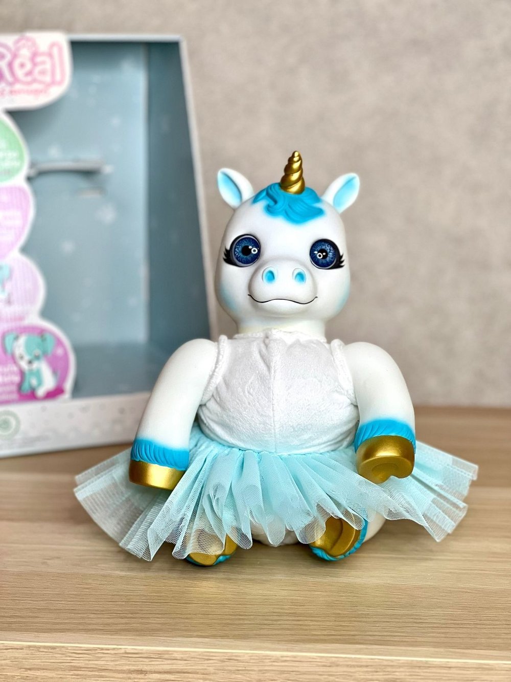 Игрушка мягконабивная 35см AniReal Единорожка (60151)