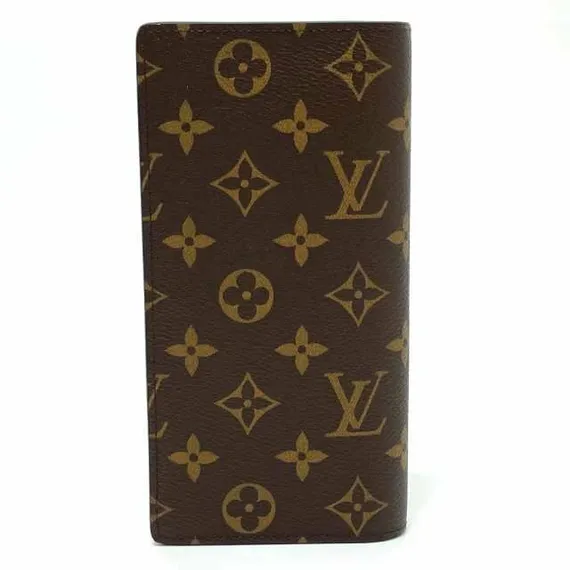 Бумажник мужской Louis Vuitton Brazza коричневый