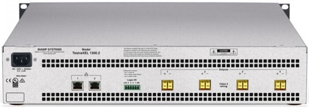 Усилитель  BIAMP TesiraXEL1200.2