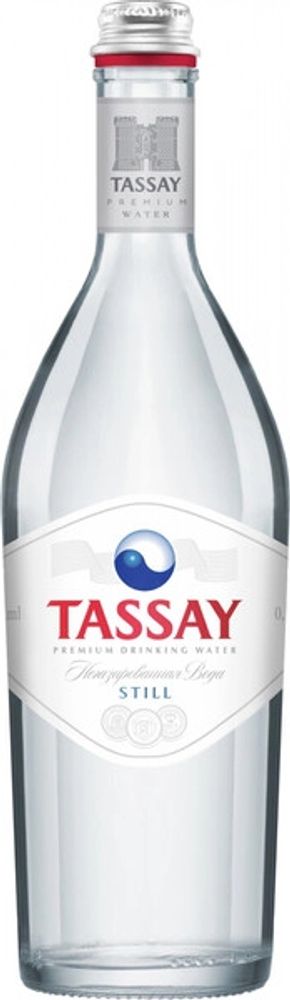 Вода природная минеральная Тассай Негазированная / Tassay Still 0.75 - стекло
