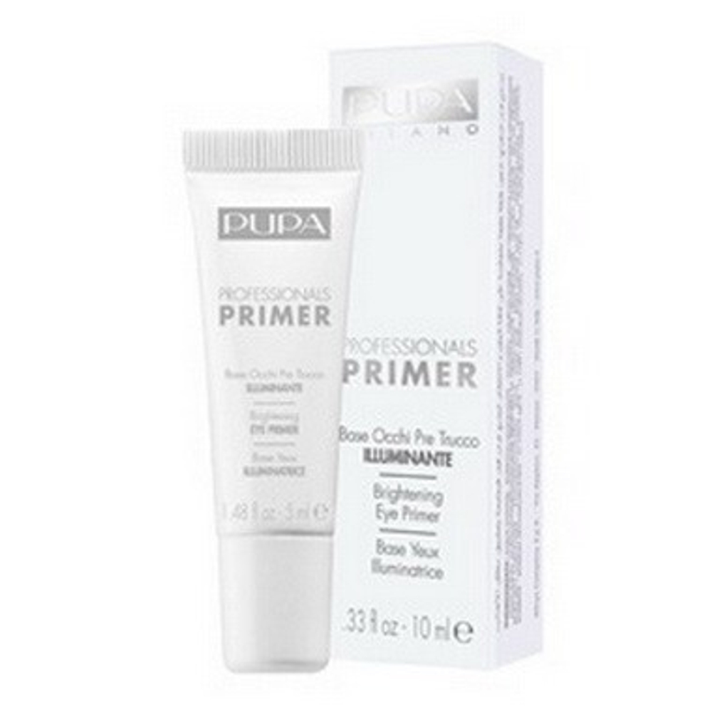 Pupa База для век Professionals Primer Brightening Eye Primer, тон №001, 10 мл
