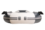 YACHTMAN-280 МНД НАДУВНОЕ ДНО (Яхтман) белый-серый (лодка ПВХ с усилением)