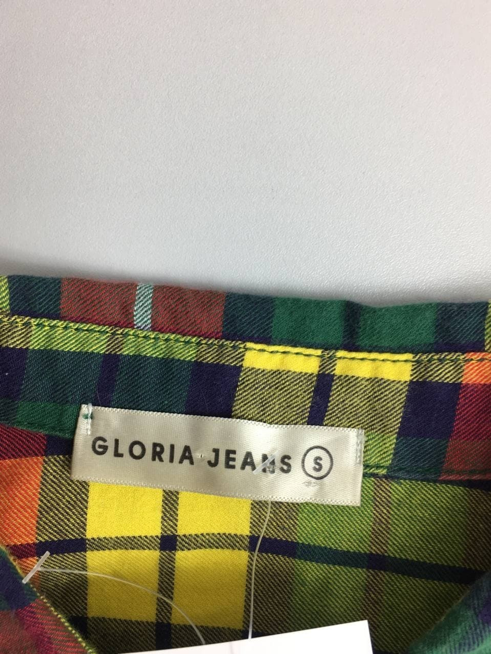 Рубашка Gloria Jeans в клетку 44 размер