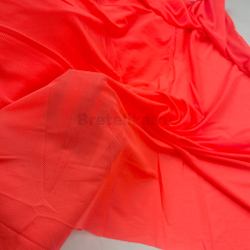 Сетка эластичная оранжевый неон однотонная, цв. 805