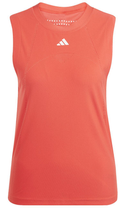 Женский топ теннисный Adidas Tennis Pro Climacool+ Match Tank - красный