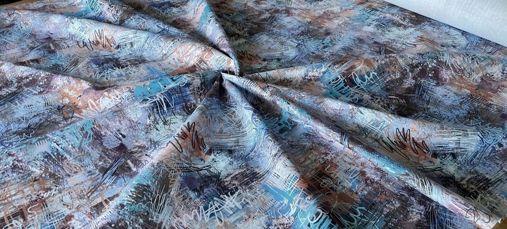 Велюр Стрит 05 голубой