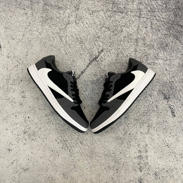 Кроссовки Nike Air Jordan 1 Low Travis Scott black/grey/white
