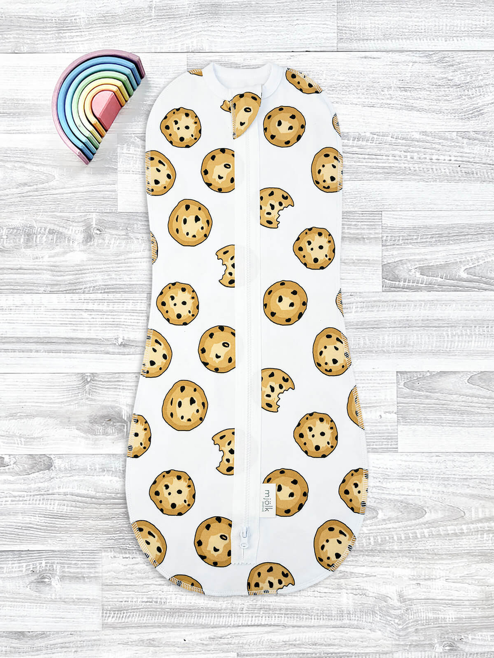 Пелёнка-кокон Mjölk Печенье, уценка