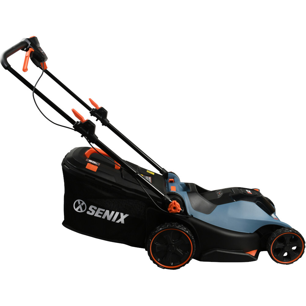 Газонокосилка аккумуляторная самоходная SENIX LPSX2-M-EU, 2X2 40V, 2акб, зу