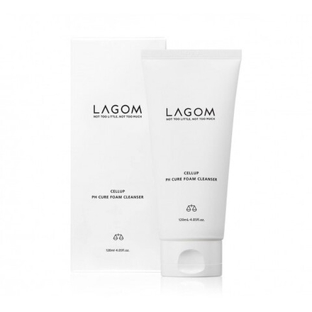 Cлабокислотная пенка для умывания Lagom Cellup Ph Cure Foam Cleanser