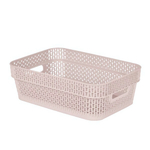 Корзина для хранения Keeplex Ajur с л 27,1х18,3х8,7см бежевый топаз