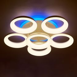 Citilux Паркер Смарт CL225A160E RGB Умная люстра Белая