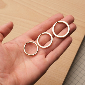 Кольцо для ключей, цвет Золото