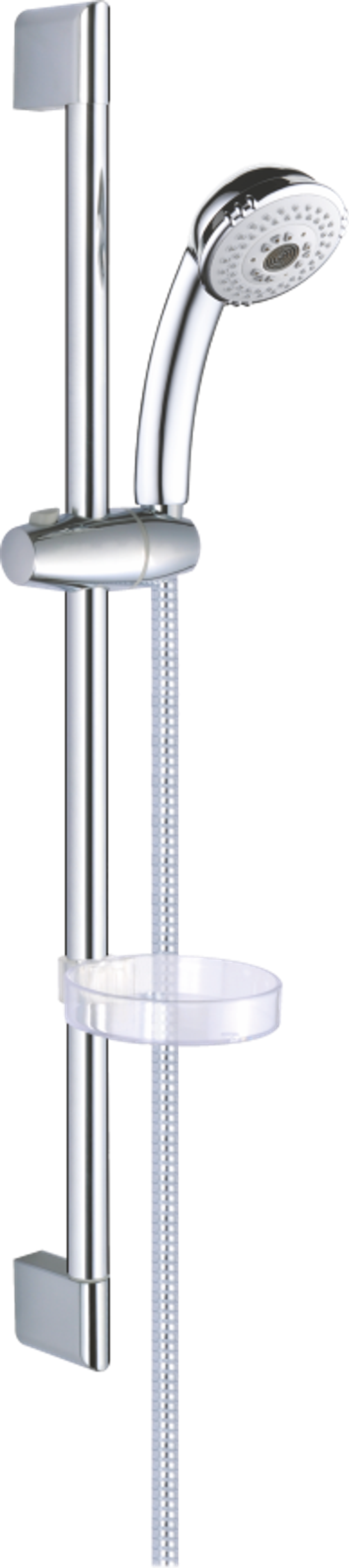 Стойка для душа GANZER ПЛАСT (белый)  (10/1шт)