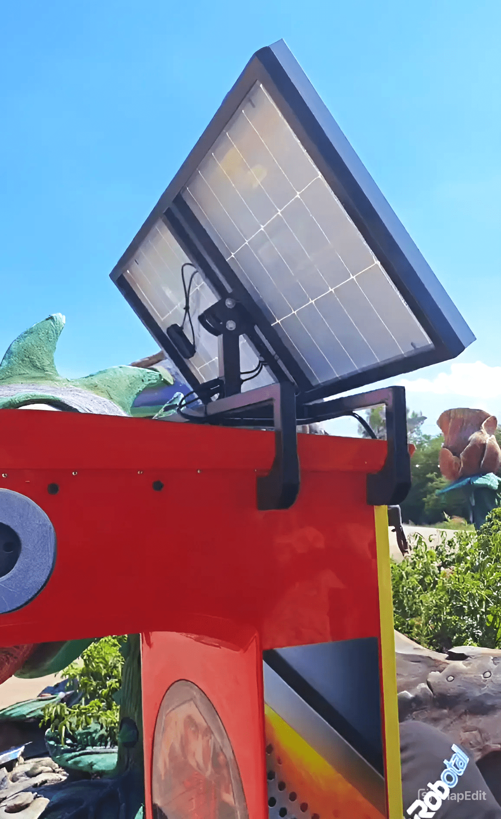 Солнечные батареи для силомера Rocky Boxer