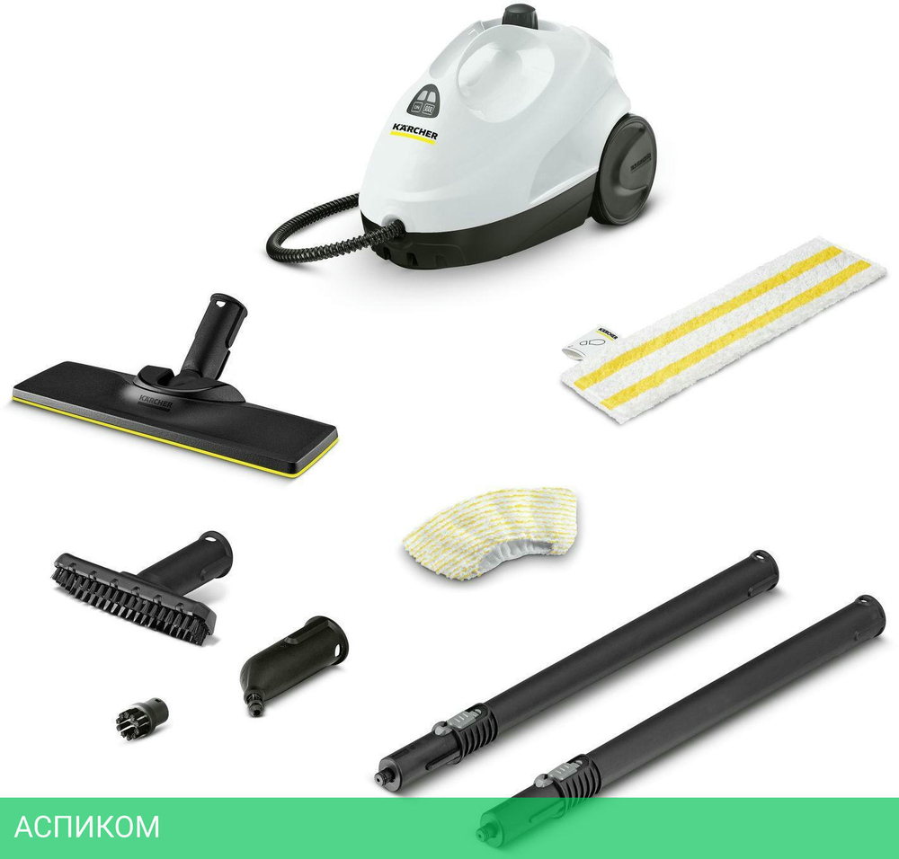 Пароочиститель Karcher SC 2 белый/черный (1.512-600.0)