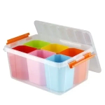 Ящик для игрушек Профи KIDS 15л. 410*295*183 (комплект 4 шт)