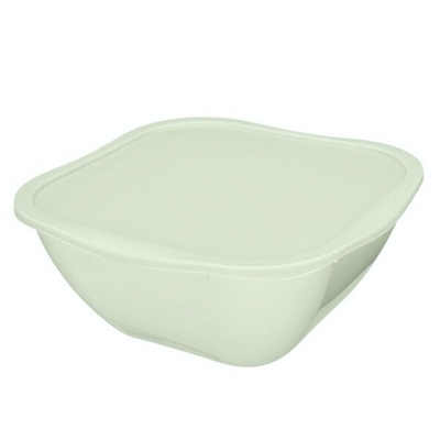 Салатник с крышкой perfect 4,5л (зеленый)