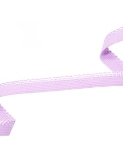 Лиловый Резинка ажурная арт.011, 10 мм Турция