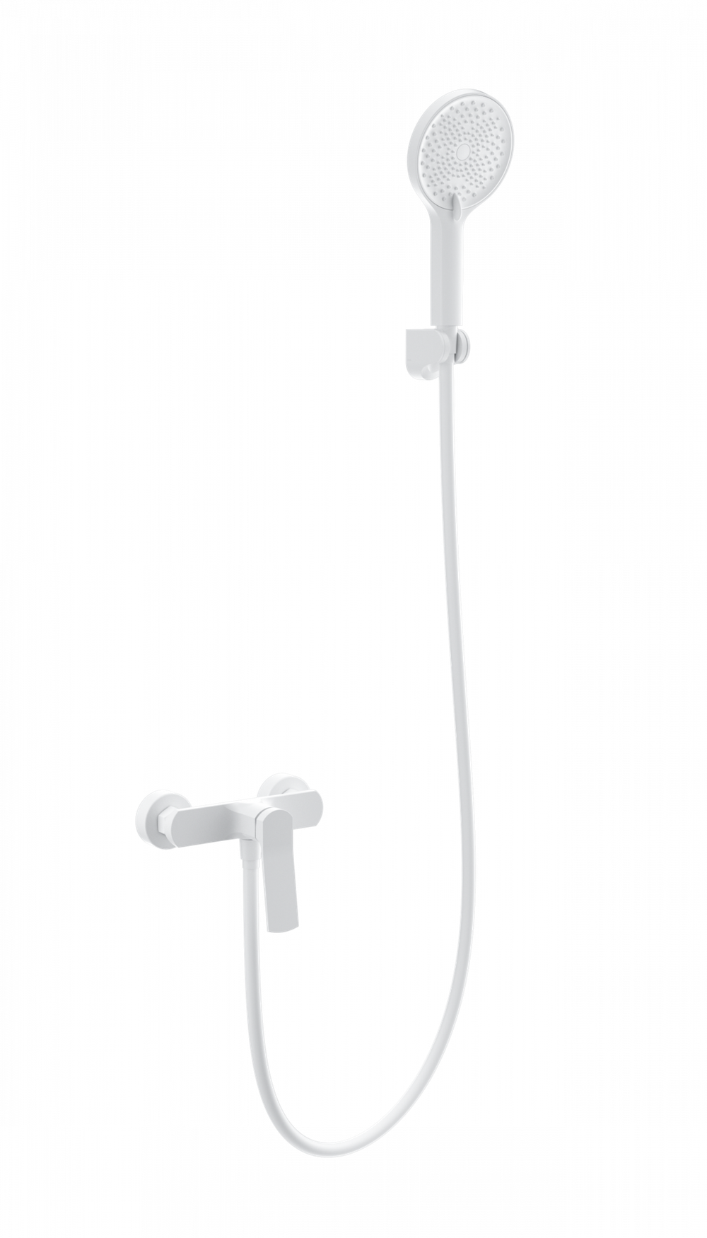 Смеситель для душа WONZON & WOGHAND, Белый матовый (WW-B2585-MW)