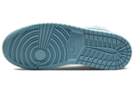 Кроссовки Air Jordan 1 Mid "University Blue" (Женская размерная сетка)