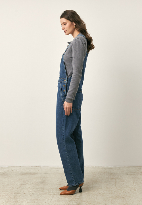 Комбинезон джинсовый