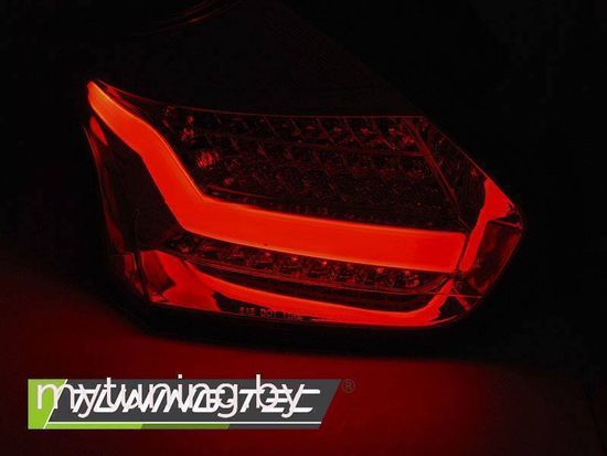 Задние фонари RED WHITE SEQ LED для Ford Focus 3(III) FL hatchback