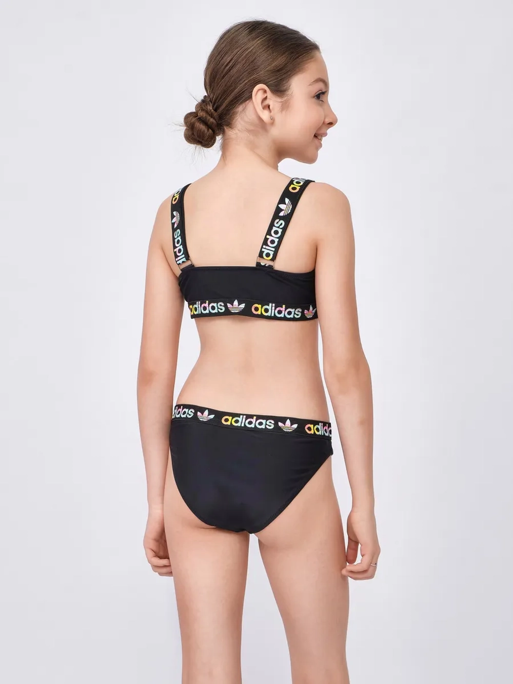 купальник раздельный спортивный с топом парео