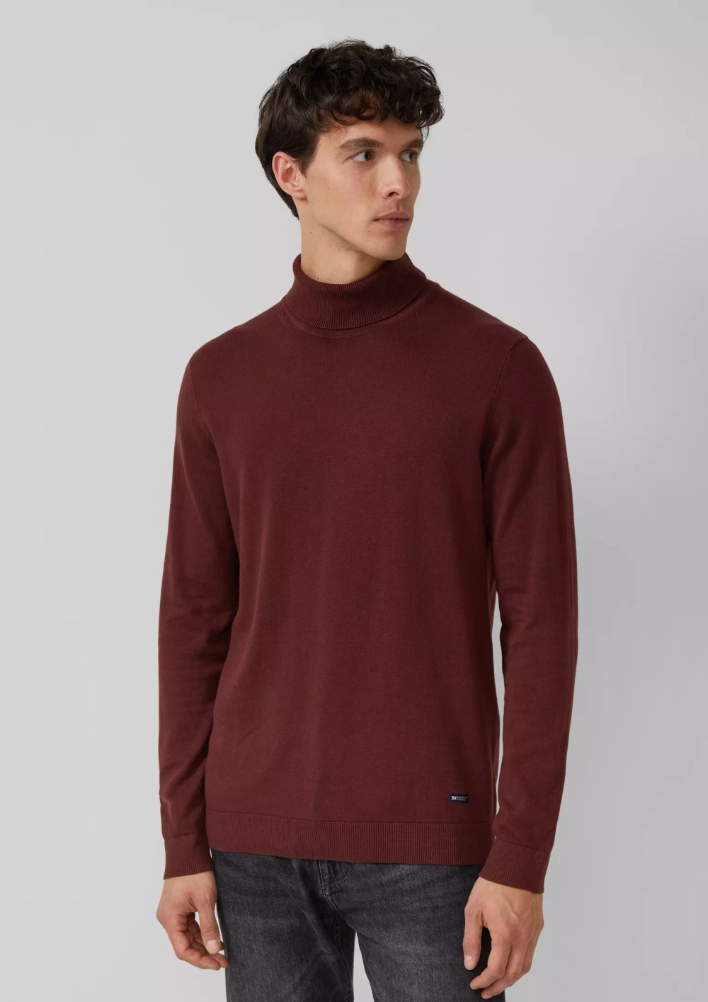 Водолазка из чистого хлопка s.Oliver