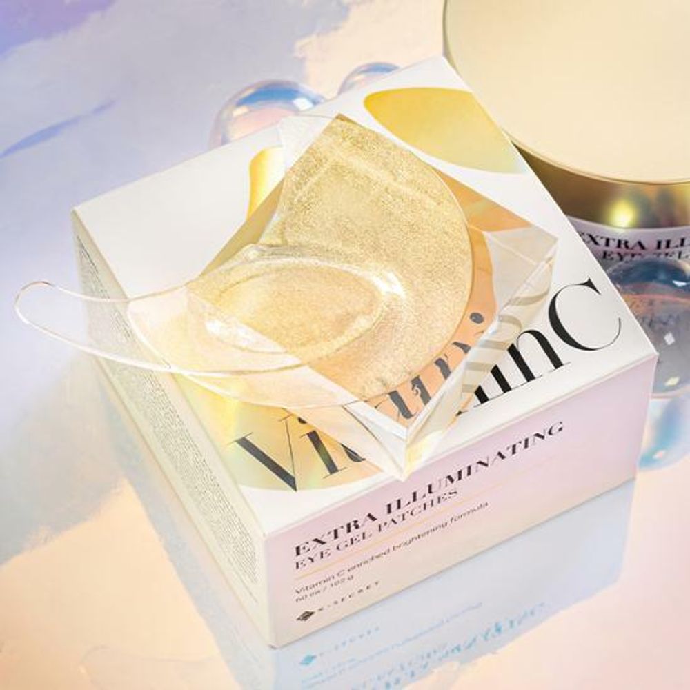 K-SECRET Патчи для век с витамином С Extra Illuminating Eye Gel Patches (60 шт)