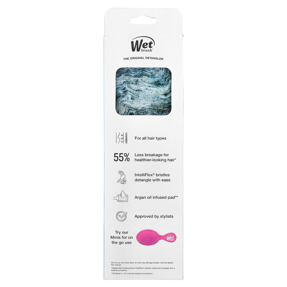 Wet Brush, пастилка для укладки с аргановым маслом, синяя, 1 шт.