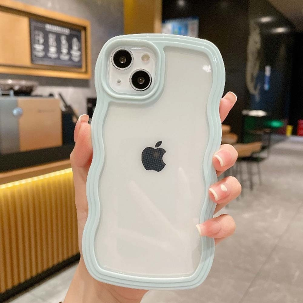 Чехол на iPhone 15 Голубой