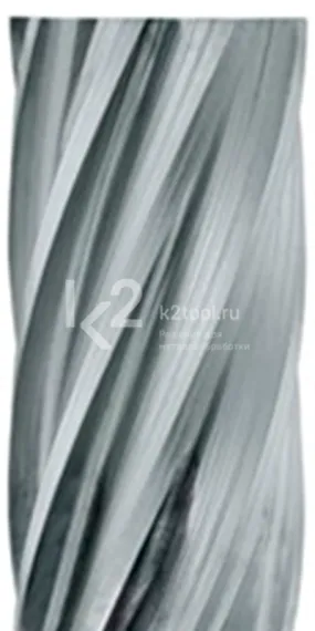 Борфреза твердосплавная Karnasch форма B, 3х14х3х38 мм, насечка HP-7 по алюминию, без покрытия, арт. 11.3015-015