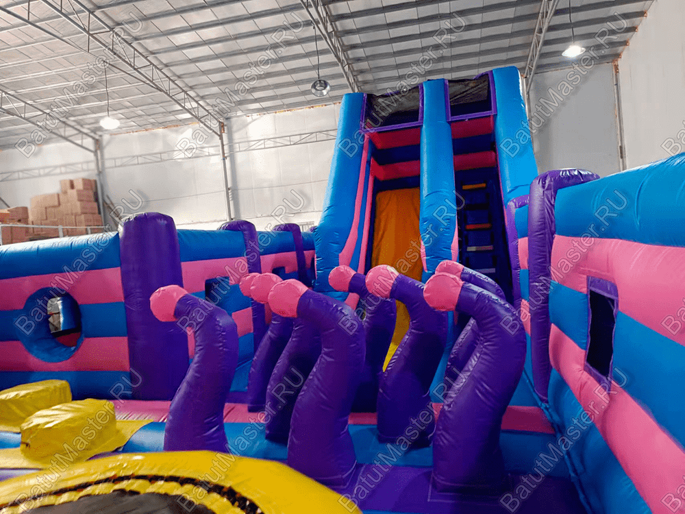 Надувной батут "Батутный комплекс", 16*6,9