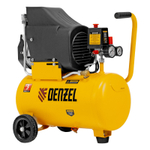 Компрессор воздушный DLC1300/24 безмасляный 1.3 кВт, 24 литра, 206 л/мин Denzel