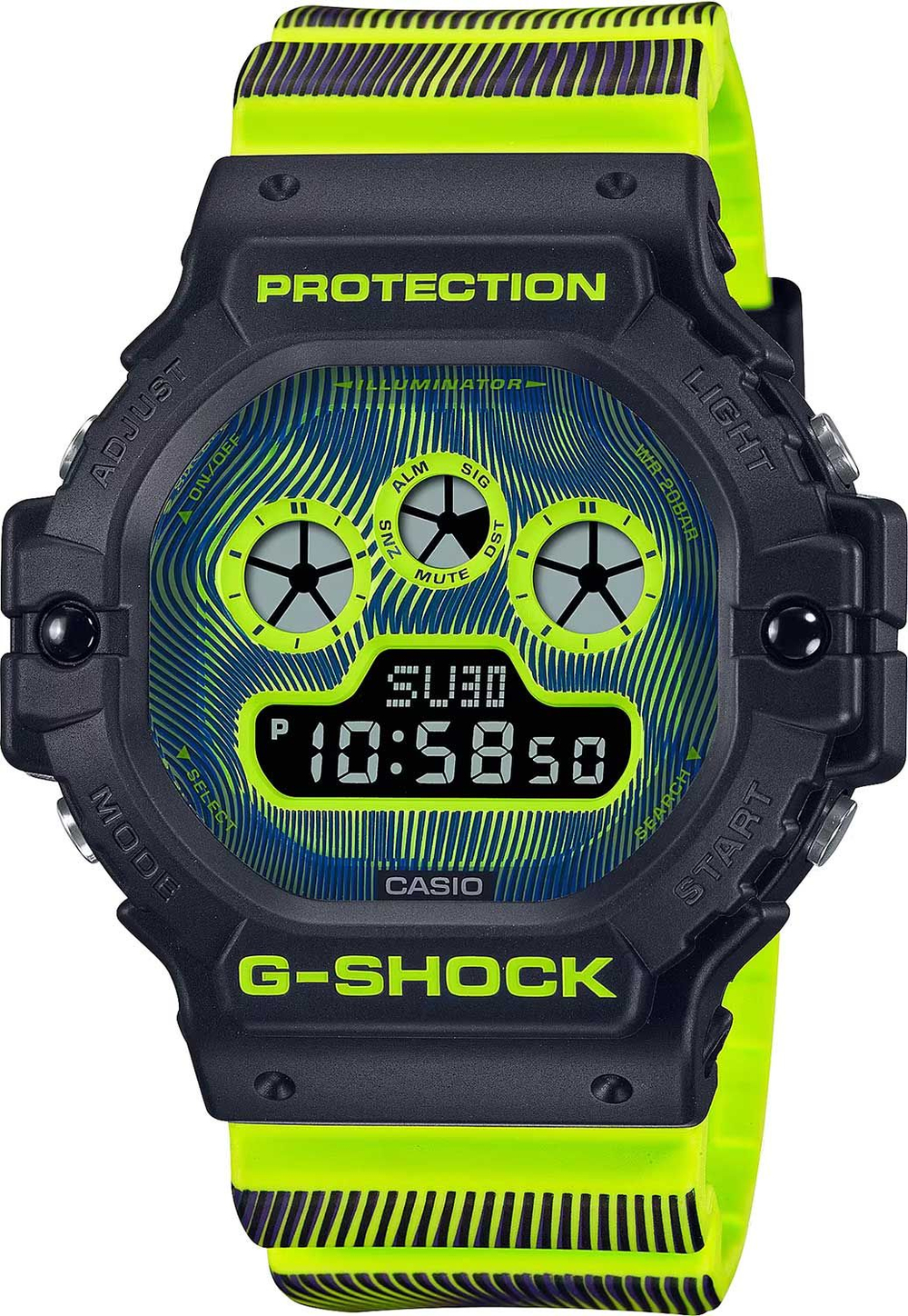 Мужские наручные часы Casio DW-5900TD-9