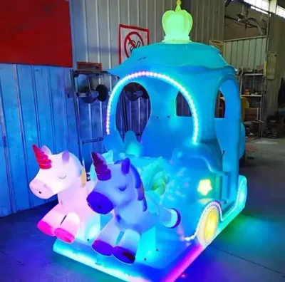 Прокатный аттракцион «Единорожки» Электромобиль