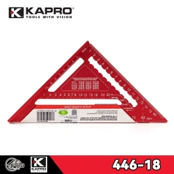 Kapro Линейка/угольник 260мм х 185мм, Алюминий