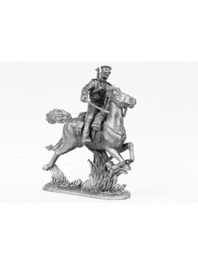 Оловянный солдатик Казак с шашкой №2