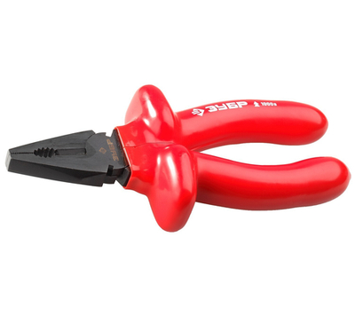 ЗУБР Электрик, 160 мм, диэлектрические комбинированные плоскогубцы (2214-1-16)