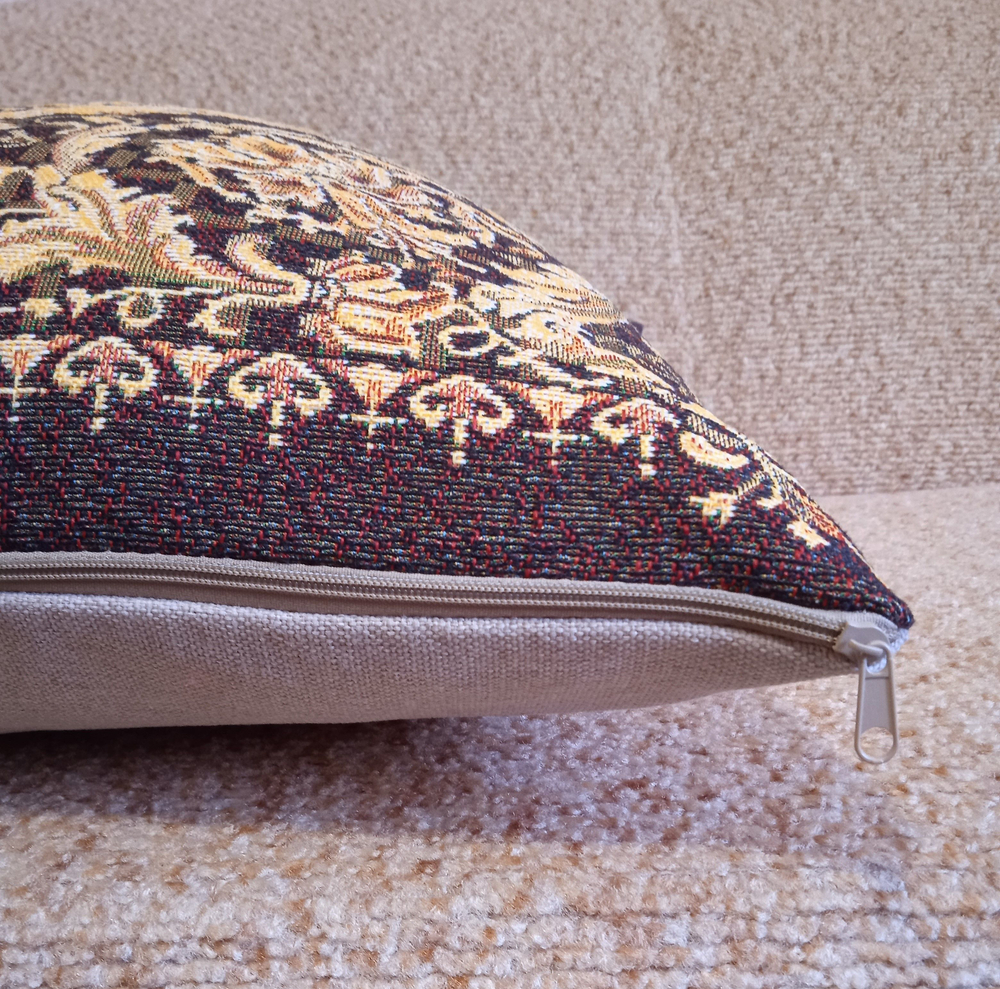 Наволочка гобеленовая декоративная для интерьерной подушки Людовиг 50х50